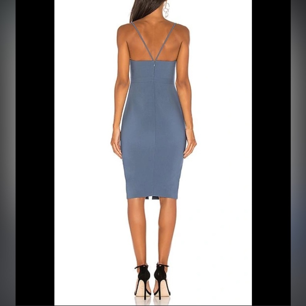 Likely from REVOLVE - Denlan Dress in Steel Bluesize 4 sold out on site - Picture 2 of 9